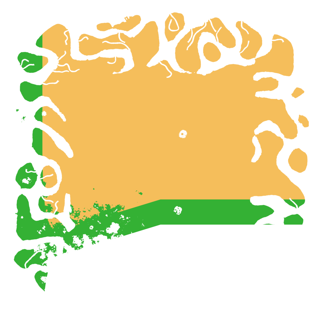 Biome Rust Map: Procedural Map, Size: 6000, Seed: 280