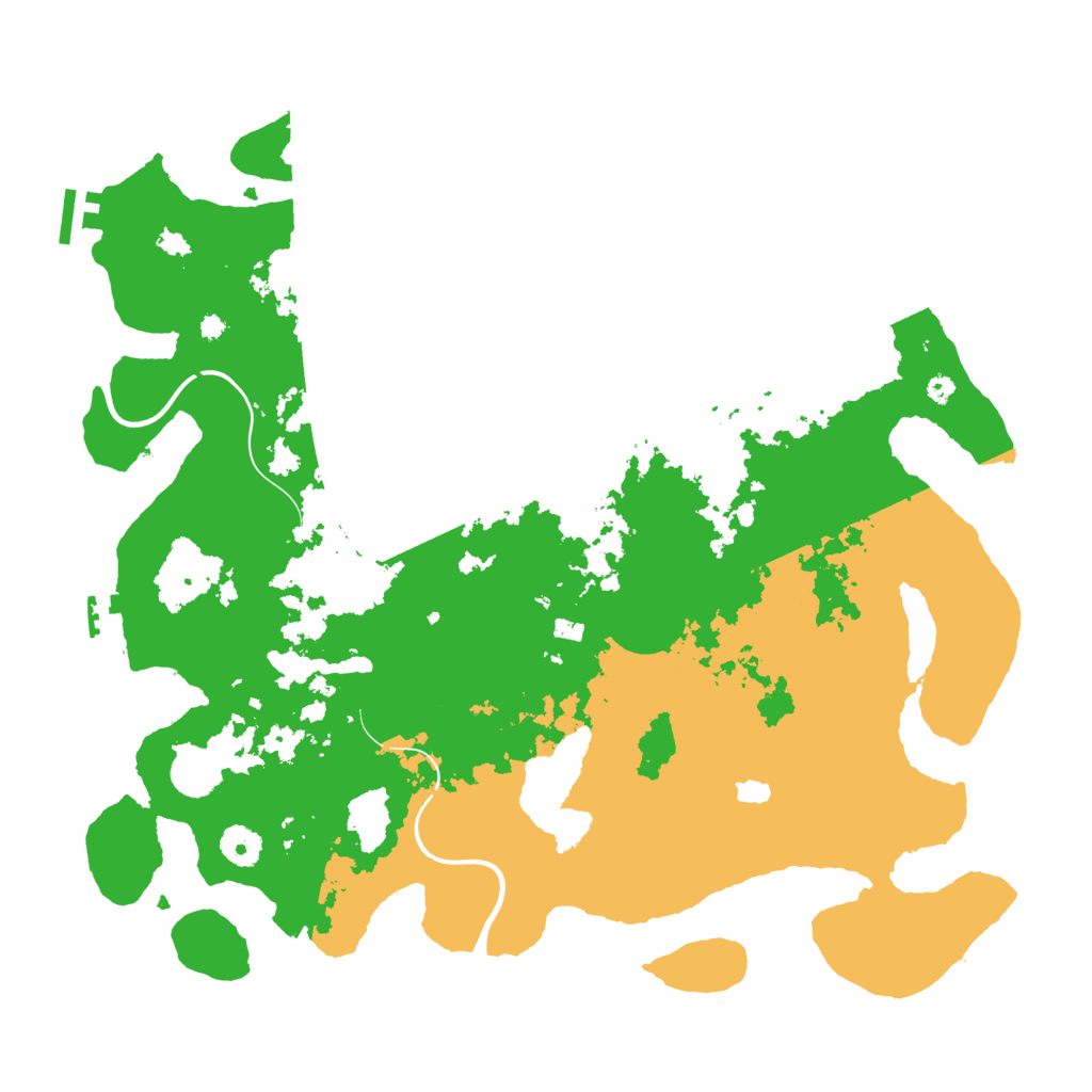 Biome Rust Map: Procedural Map, Size: 4000, Seed: 238623952
