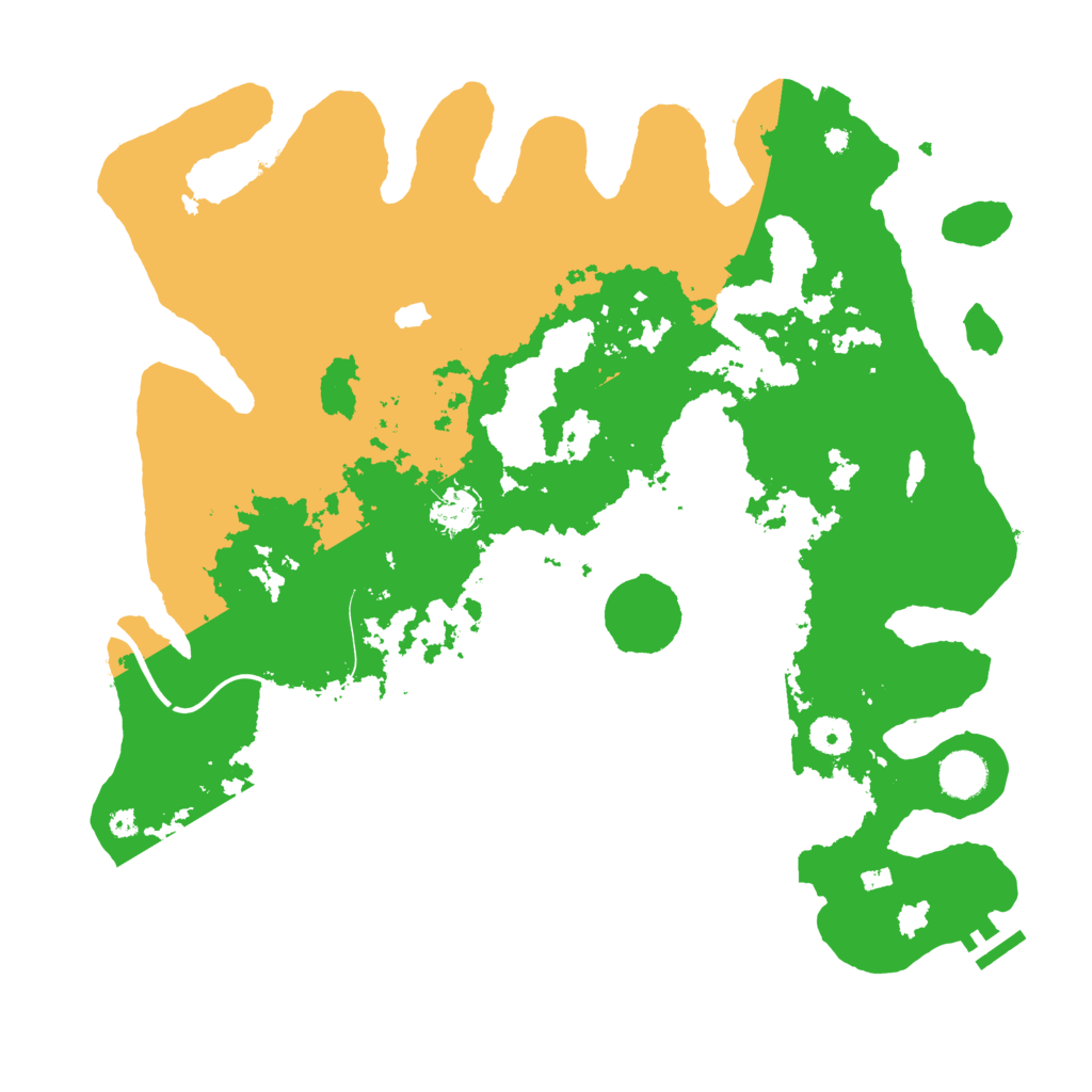 Biome Rust Map: Procedural Map, Size: 4000, Seed: 871860467