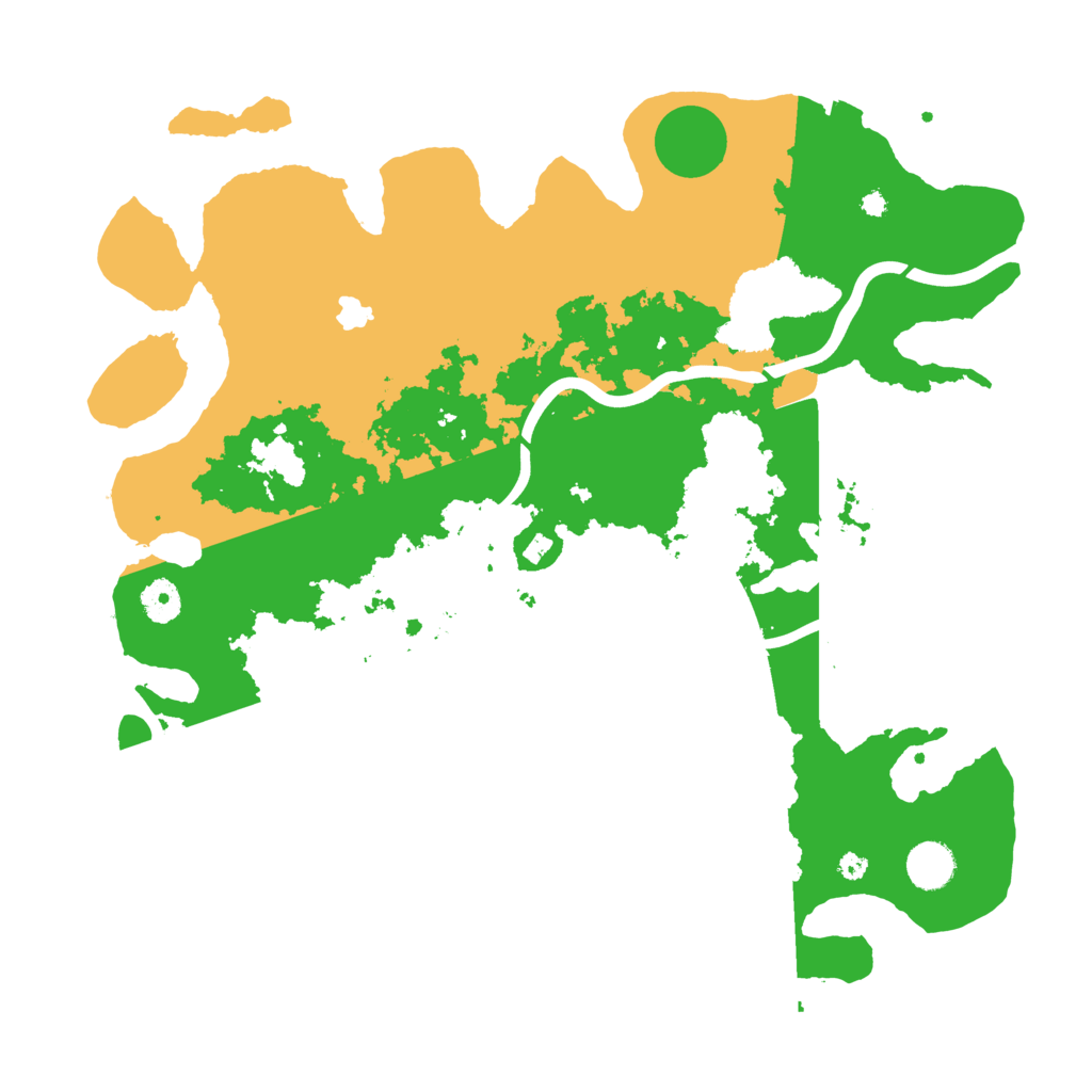 Biome Rust Map: Procedural Map, Size: 4000, Seed: 229851