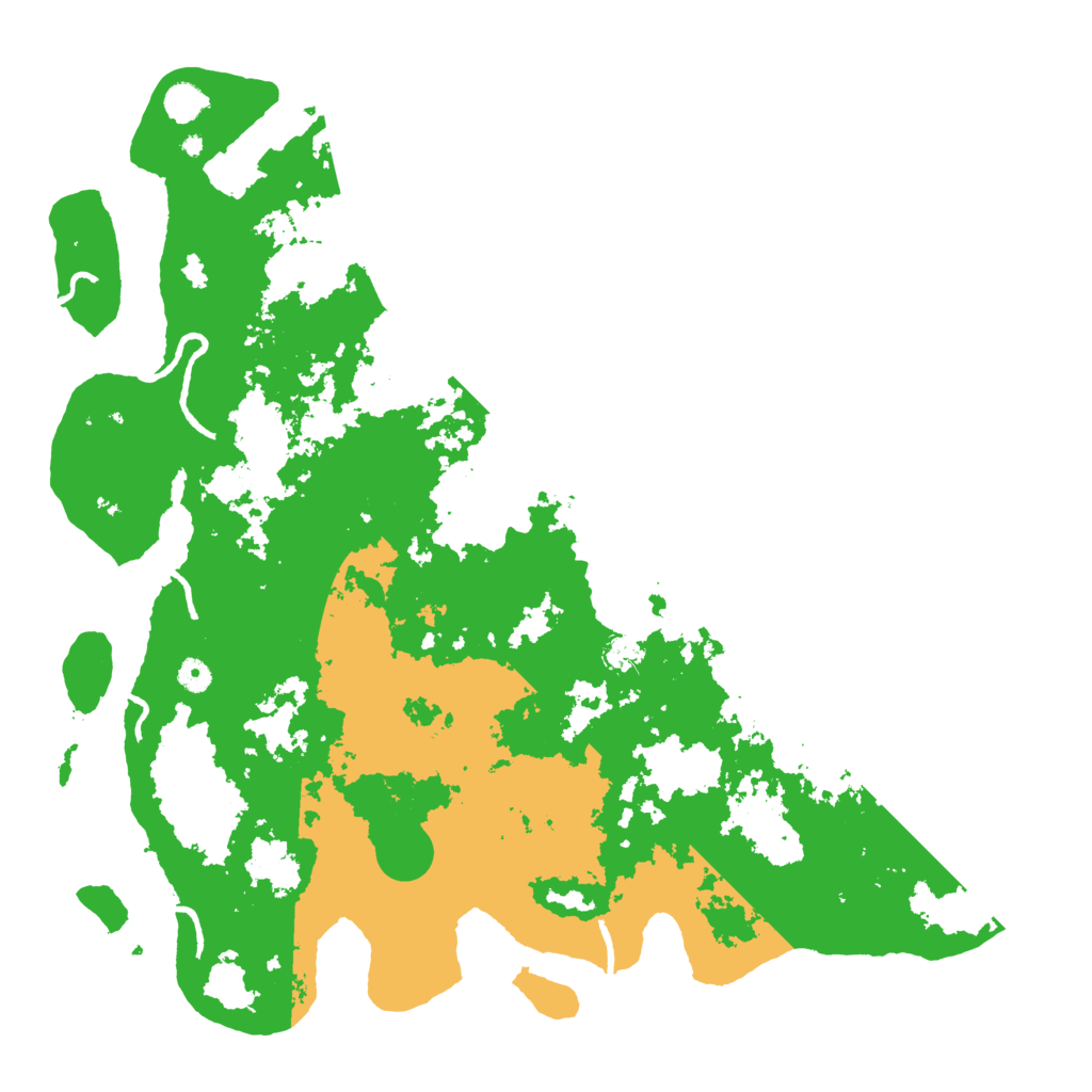 Biome Rust Map: Procedural Map, Size: 5000, Seed: 2014471470