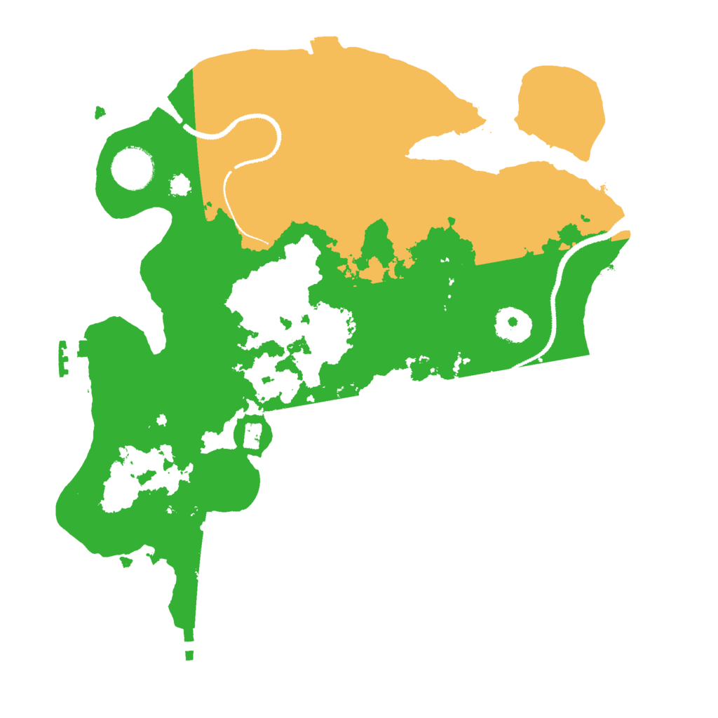 Biome Rust Map: Procedural Map, Size: 3000, Seed: 2103202149