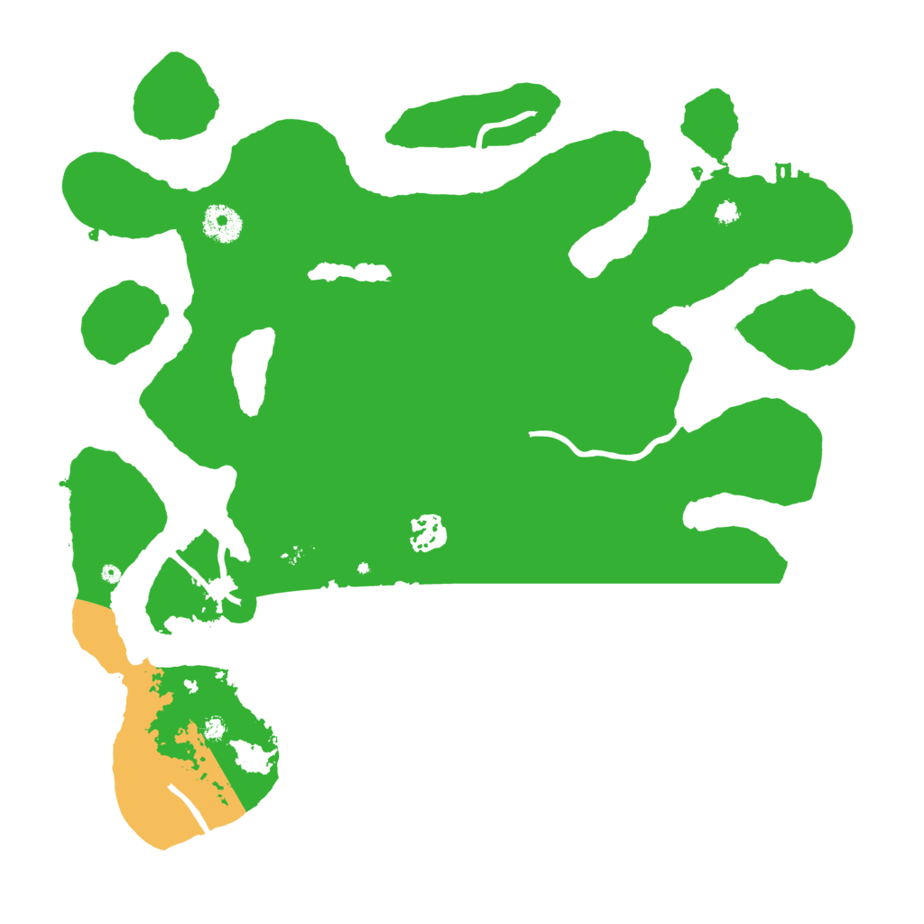 Biome Rust Map: Procedural Map, Size: 3600, Seed: 1534671229