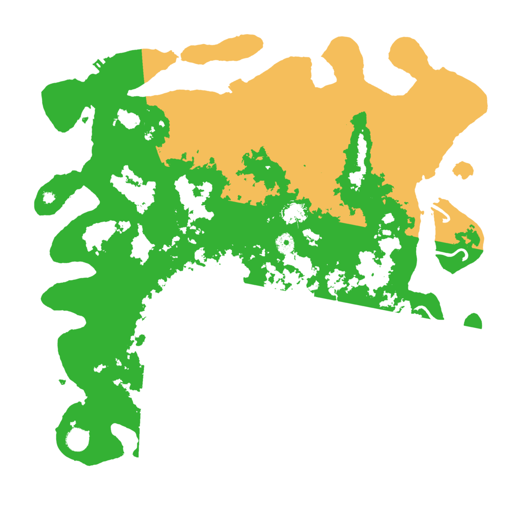 Biome Rust Map: Procedural Map, Size: 4000, Seed: 5164691