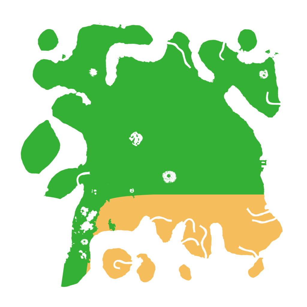 Biome Rust Map: Procedural Map, Size: 3550, Seed: 291456