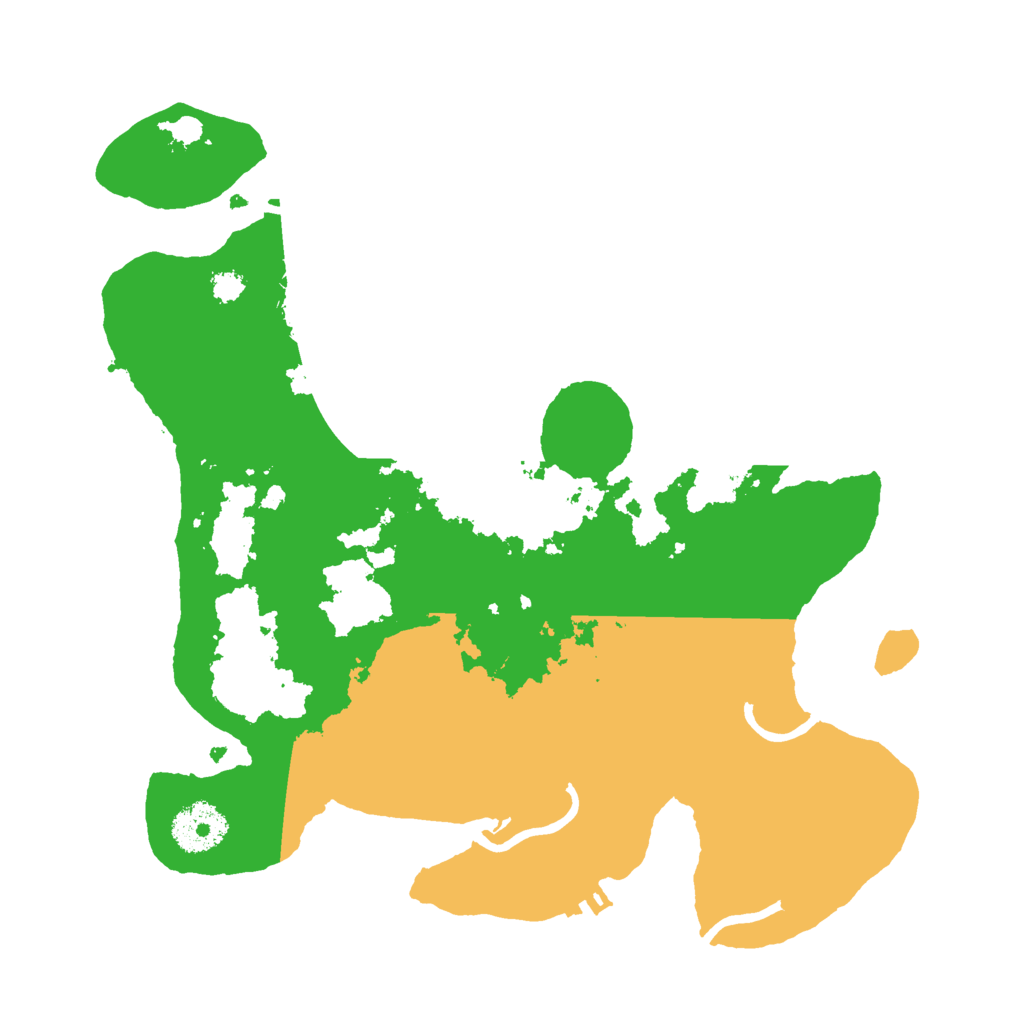 Biome Rust Map: Procedural Map, Size: 3000, Seed: 1652151267