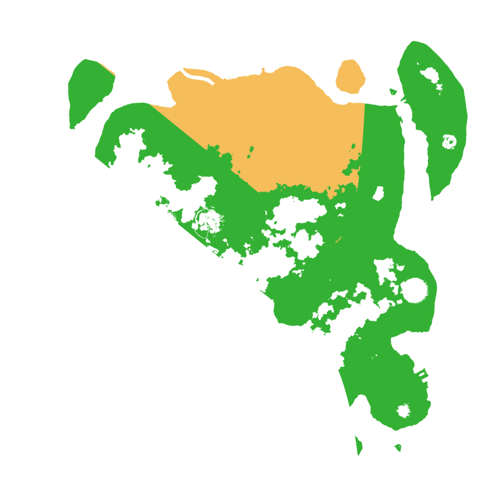 Biome Rust Map: Procedural Map, Size: 3500, Seed: 1523861840