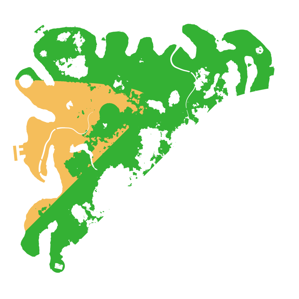 Biome Rust Map: Procedural Map, Size: 4000, Seed: 3579100