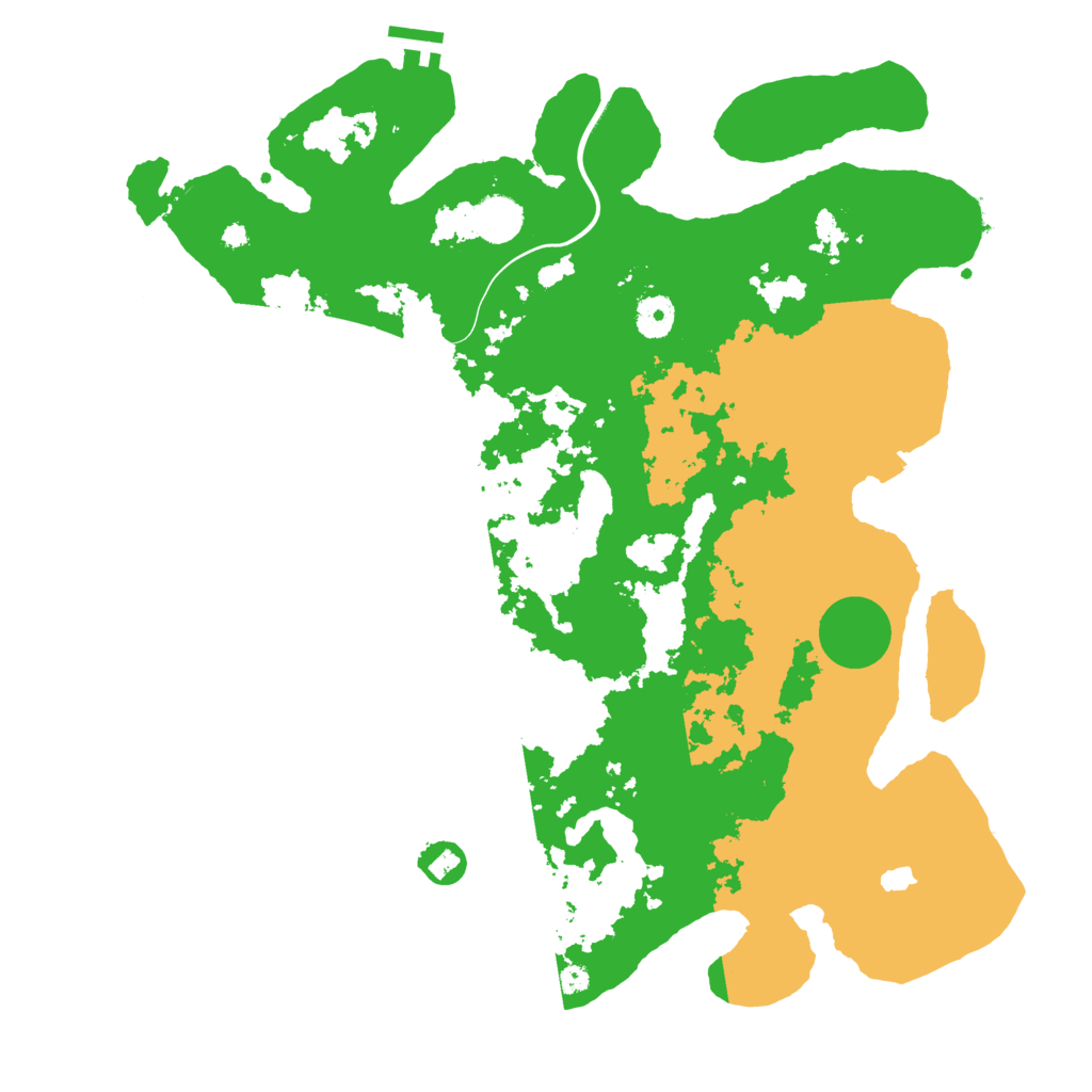 Biome Rust Map: Procedural Map, Size: 4000, Seed: 3529258