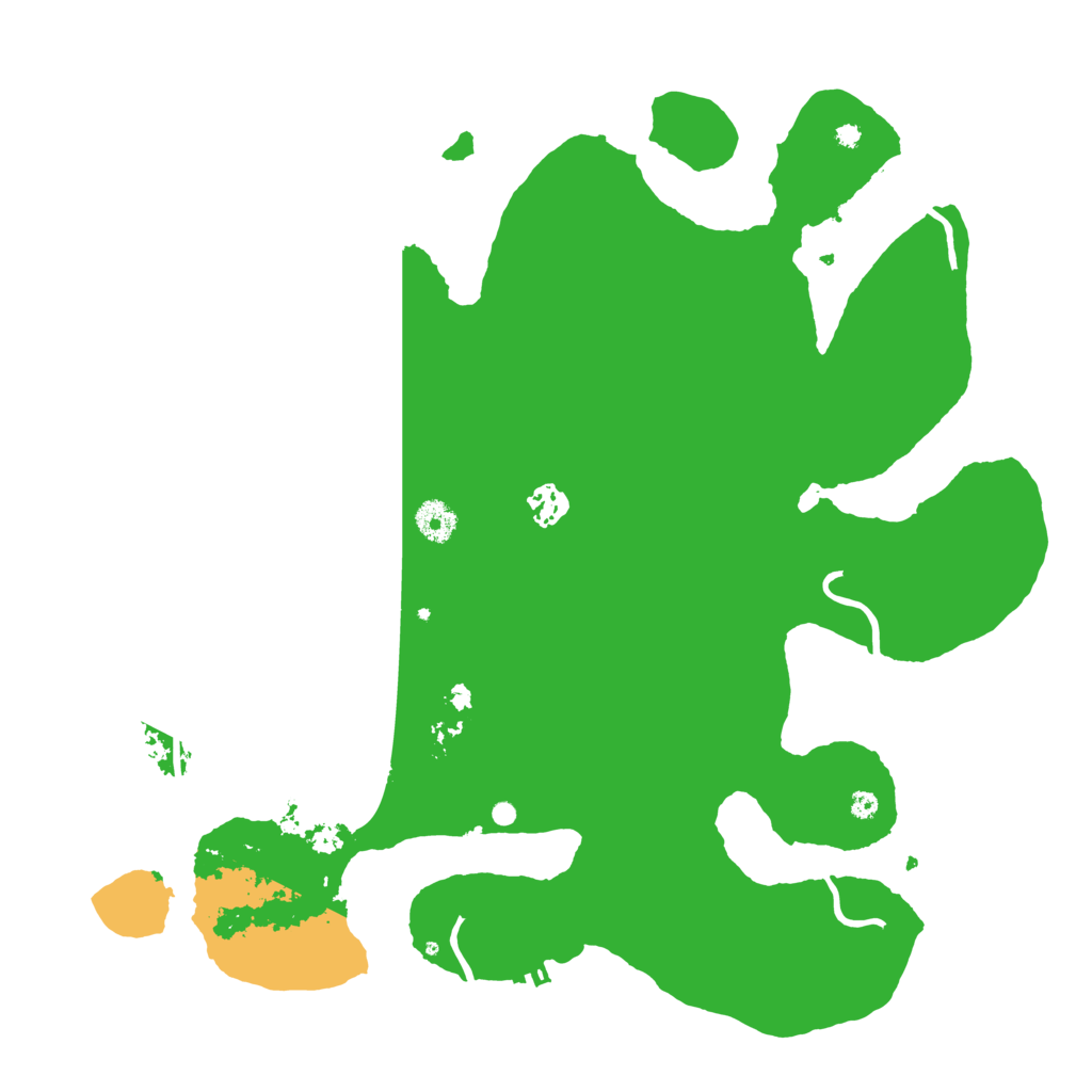 Biome Rust Map: Procedural Map, Size: 4000, Seed: 45123