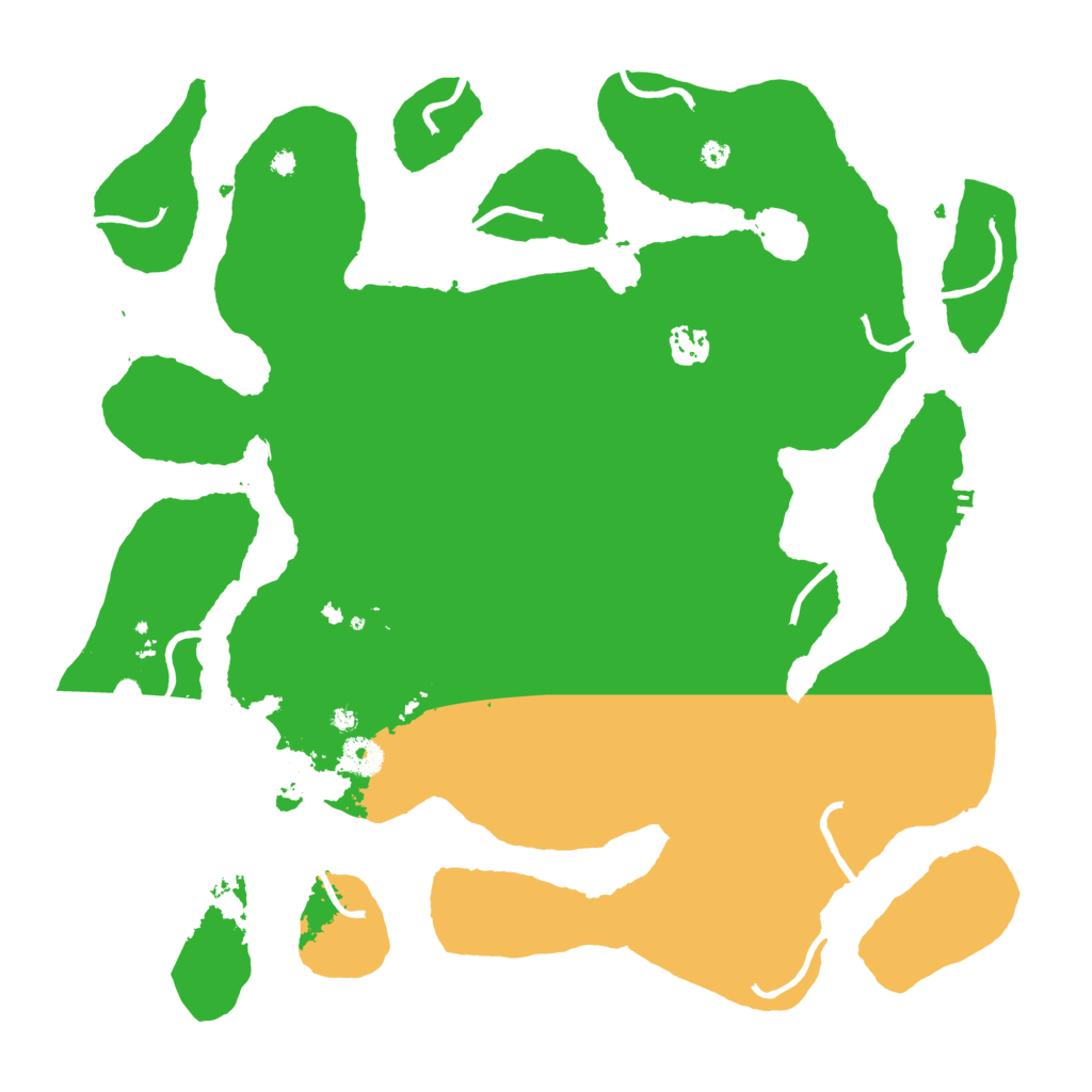 Biome Rust Map: Procedural Map, Size: 4000, Seed: 227316