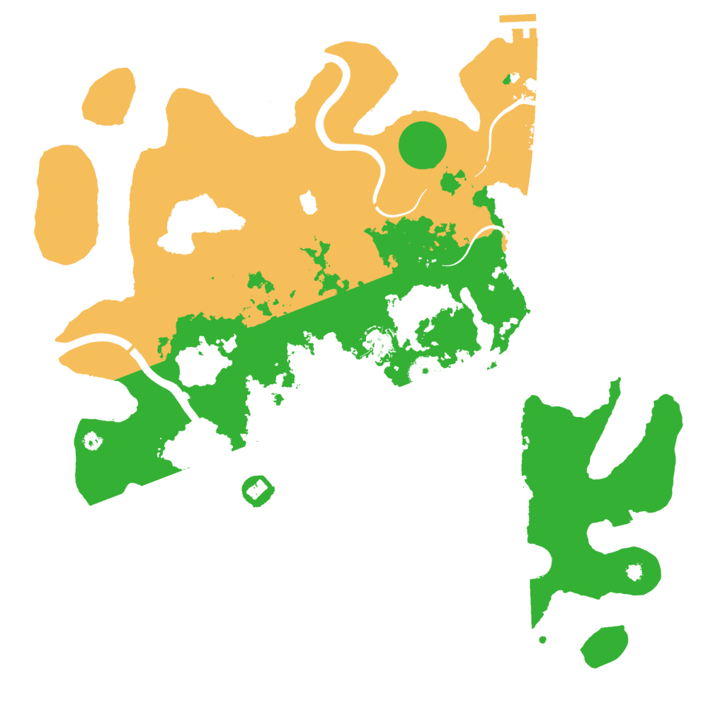 Biome Rust Map: Procedural Map, Size: 4000, Seed: 2324721