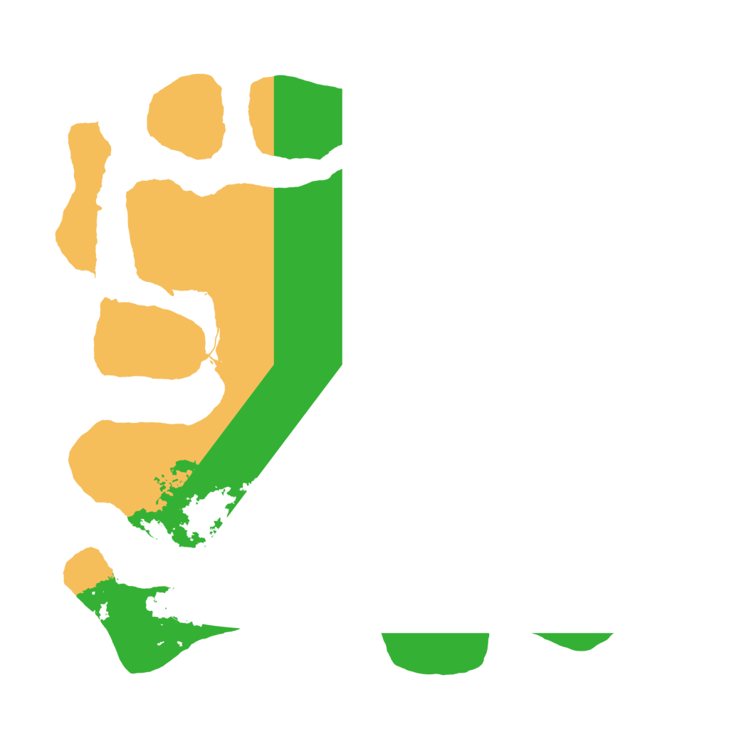 Biome Rust Map: Barren, Size: 3500, Seed: 2222