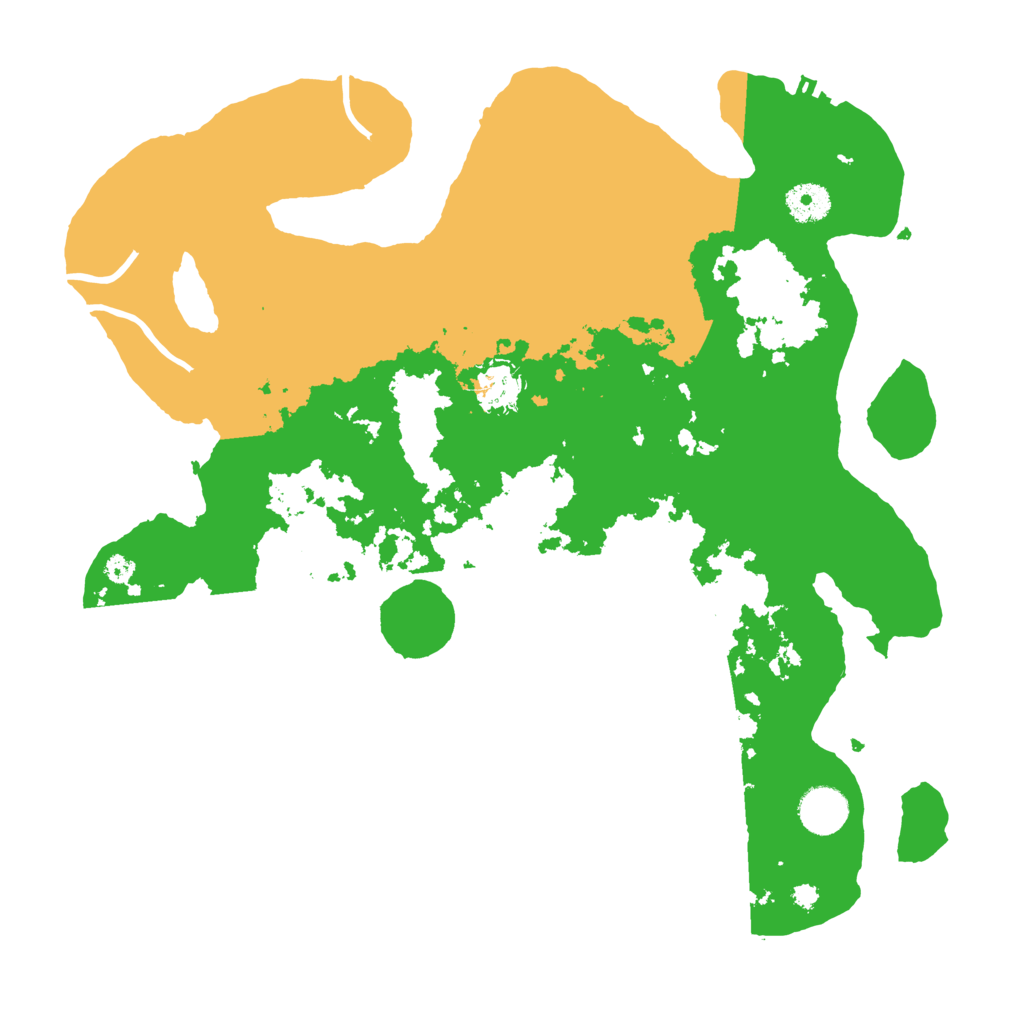 Biome Rust Map: Procedural Map, Size: 3700, Seed: 3918572