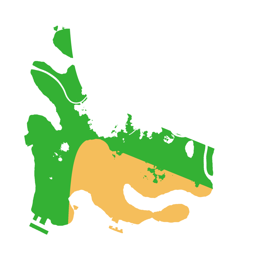 Biome Rust Map: Procedural Map, Size: 2600, Seed: 69