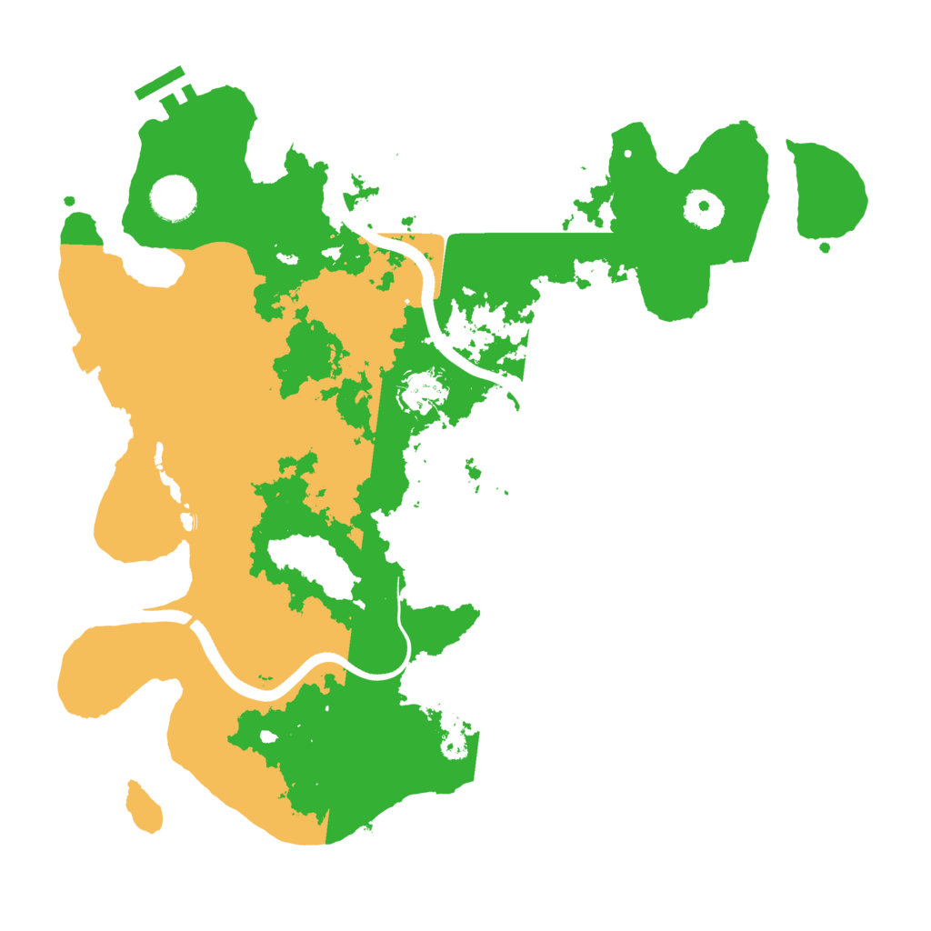 Biome Rust Map: Procedural Map, Size: 3550, Seed: 402938