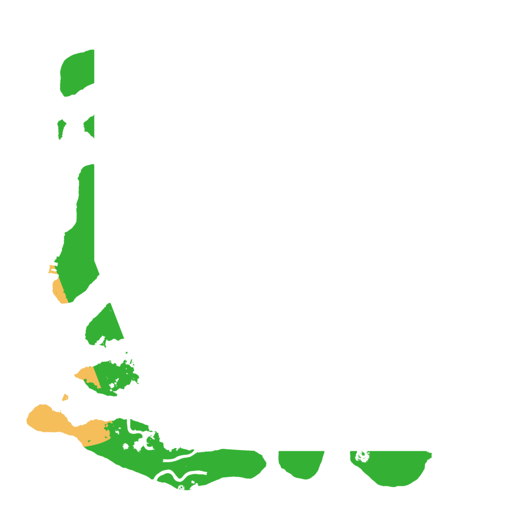 Biome Rust Map: Procedural Map, Size: 3875, Seed: 13327595