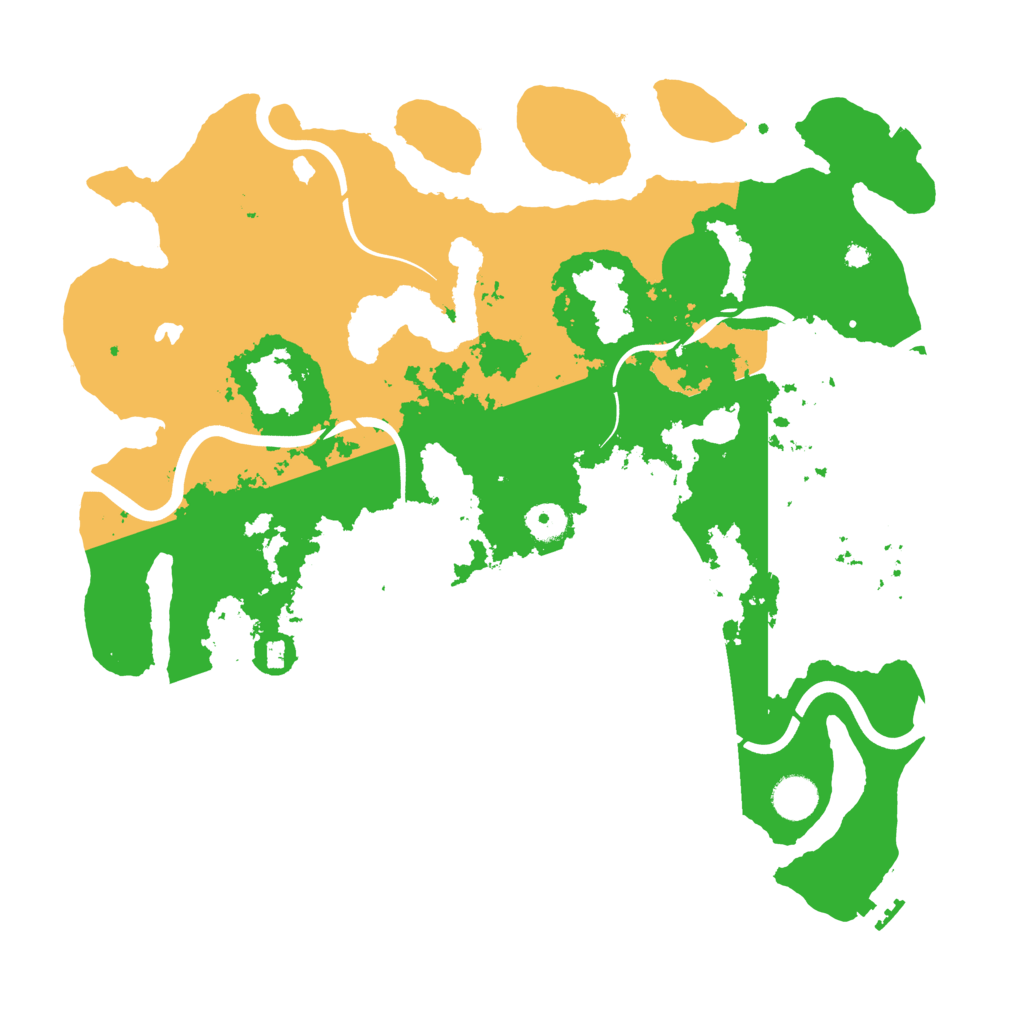 Biome Rust Map: Procedural Map, Size: 4000, Seed: 4761381
