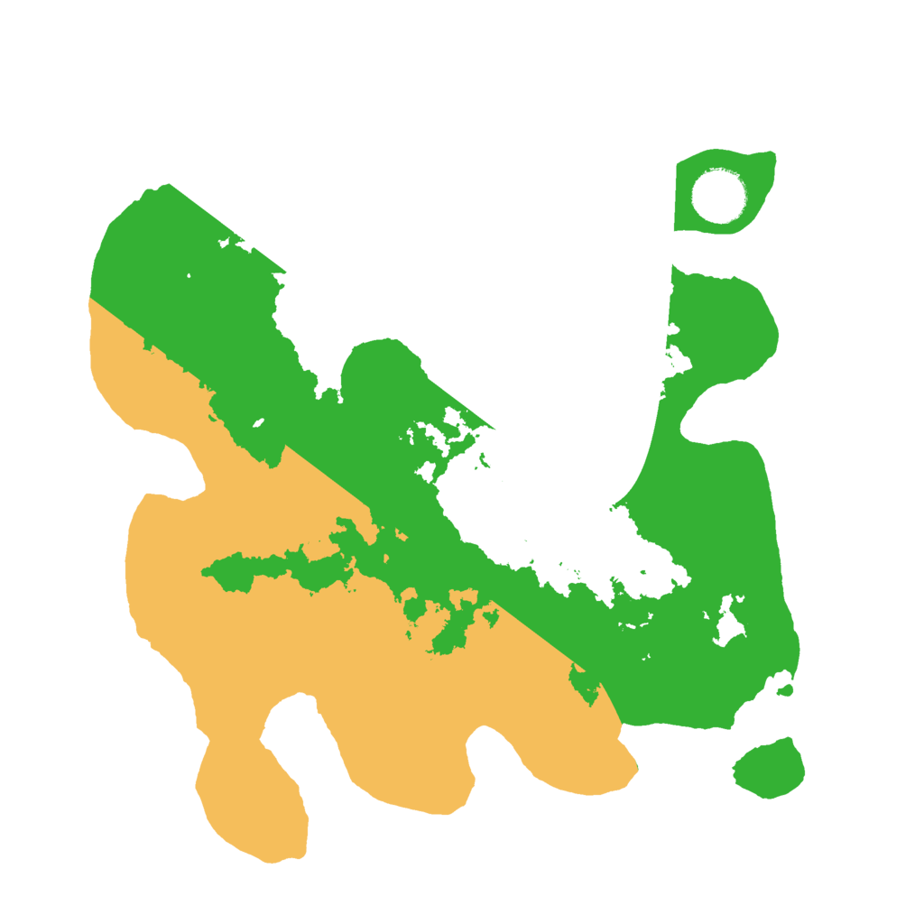 Biome Rust Map: Barren, Size: 3000, Seed: 2867423