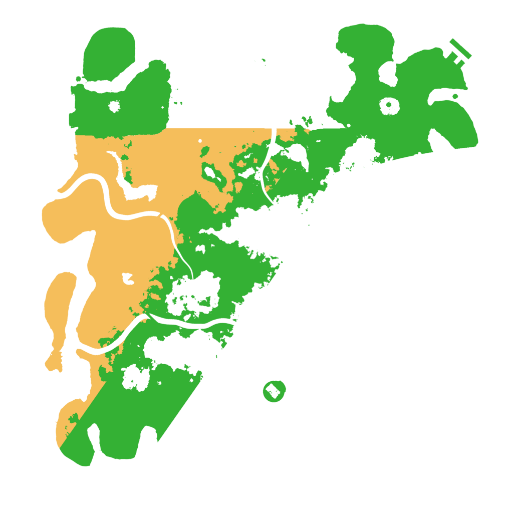 Biome Rust Map: Procedural Map, Size: 4000, Seed: 562604