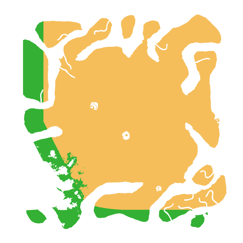 Biome Rust Map: Procedural Map, Size: 4500, Seed: 313296241