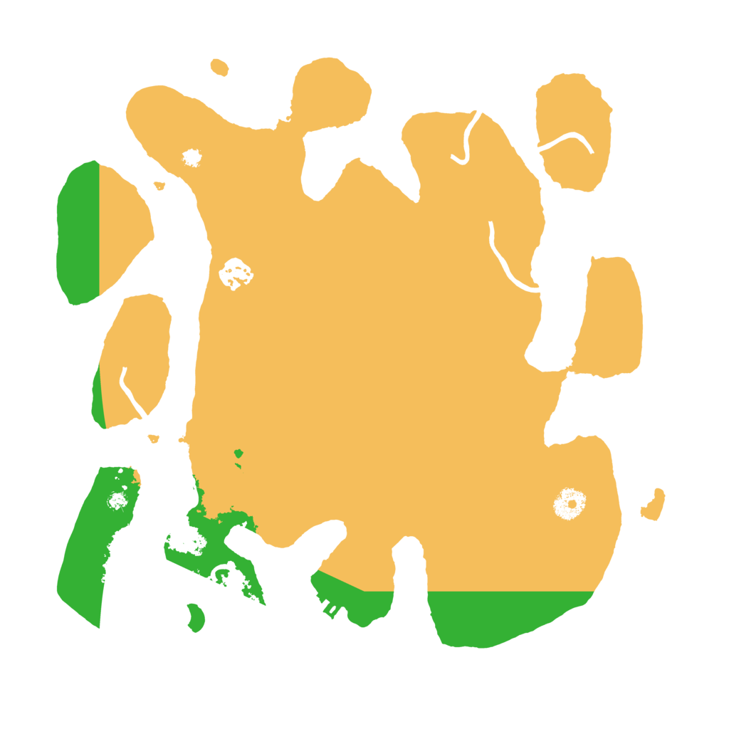 Biome Rust Map: Procedural Map, Size: 3500, Seed: 1972899789