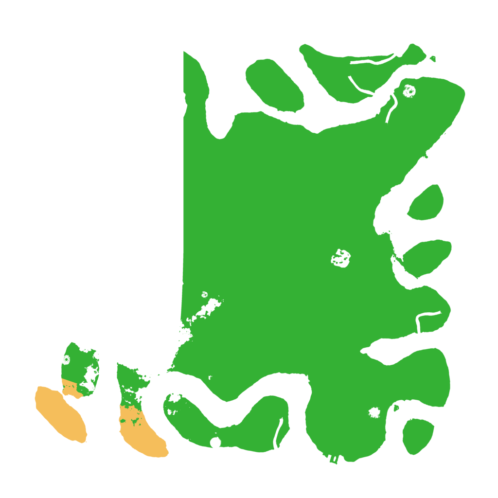 Biome Rust Map: Procedural Map, Size: 4000, Seed: 58345