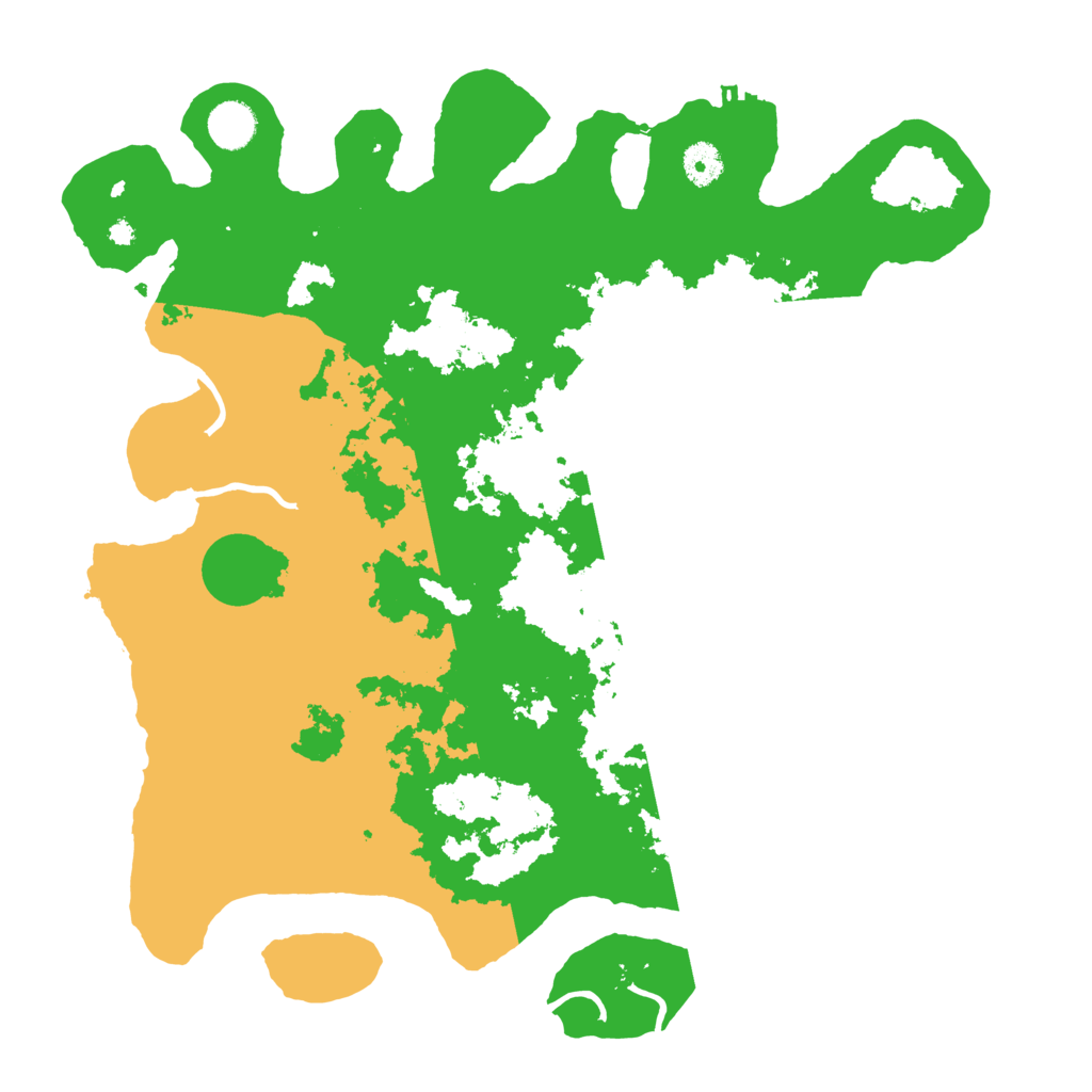 Biome Rust Map: Procedural Map, Size: 4000, Seed: 1256