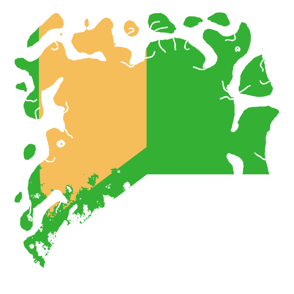 Biome Rust Map: Procedural Map, Size: 5500, Seed: 8758