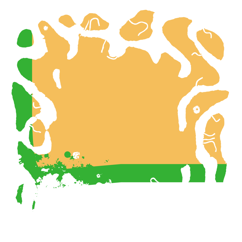 Biome Rust Map: Procedural Map, Size: 5000, Seed: 2033478787