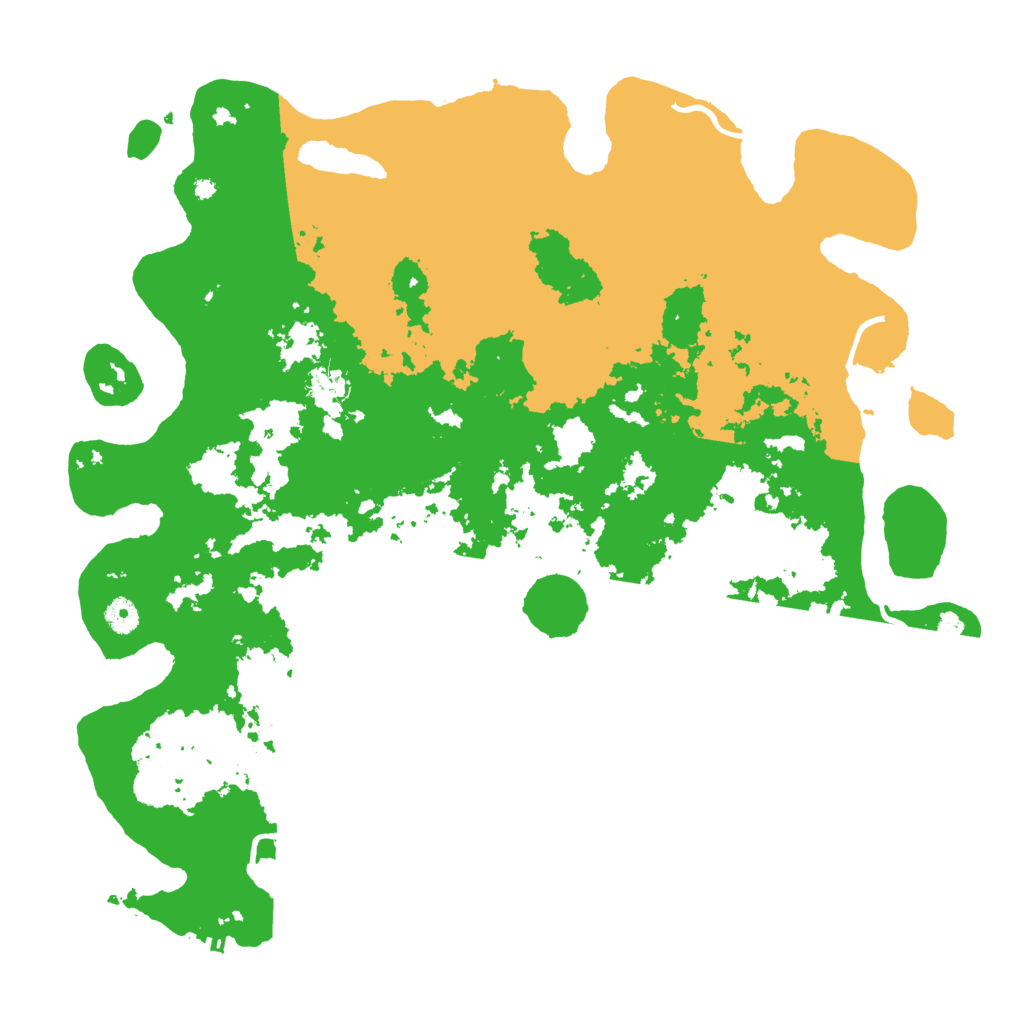 Biome Rust Map: Procedural Map, Size: 4500, Seed: 21193