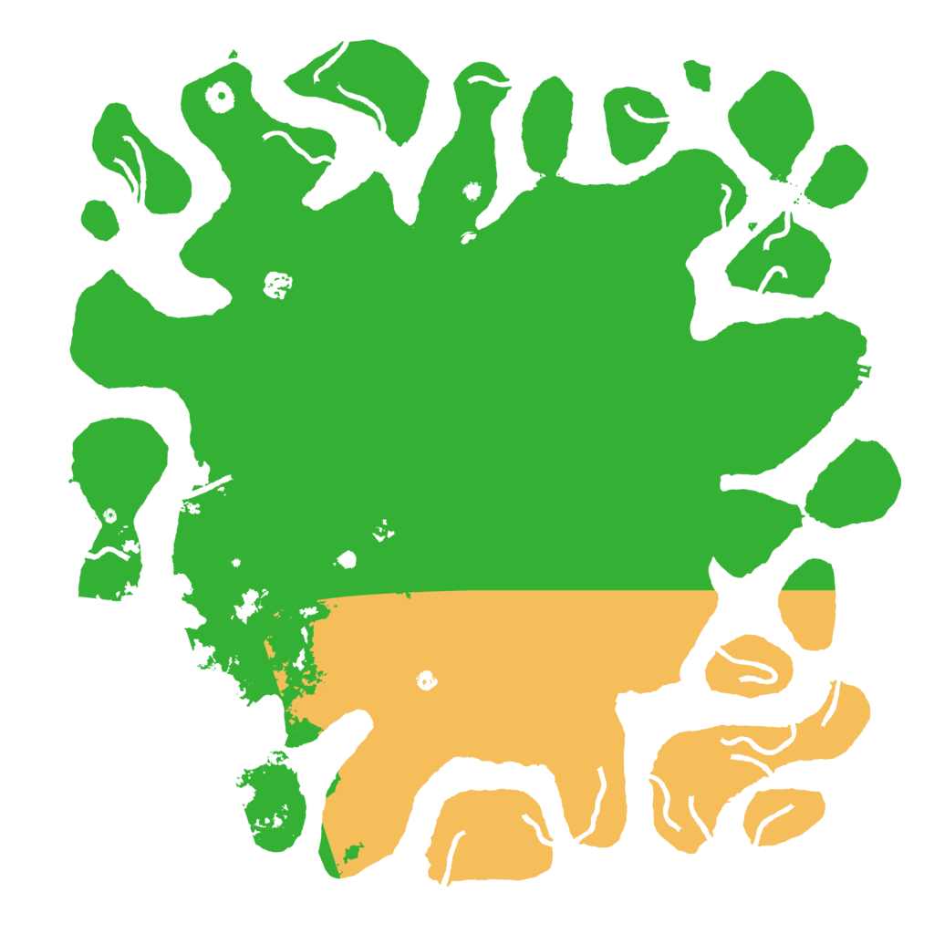 Biome Rust Map: Procedural Map, Size: 5000, Seed: 106767065