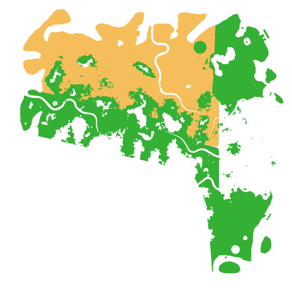 Biome Rust Map: Procedural Map, Size: 6000, Seed: 1567560904