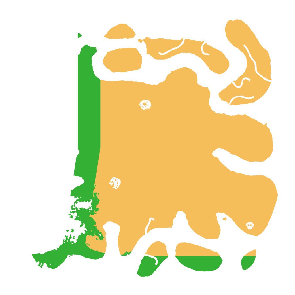 Biome Rust Map: Procedural Map, Size: 4000, Seed: 2434097