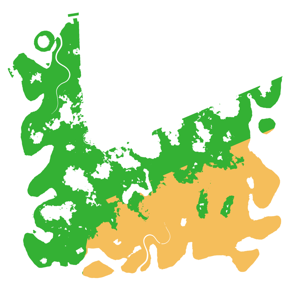 Biome Rust Map: Procedural Map, Size: 4500, Seed: 1829603026