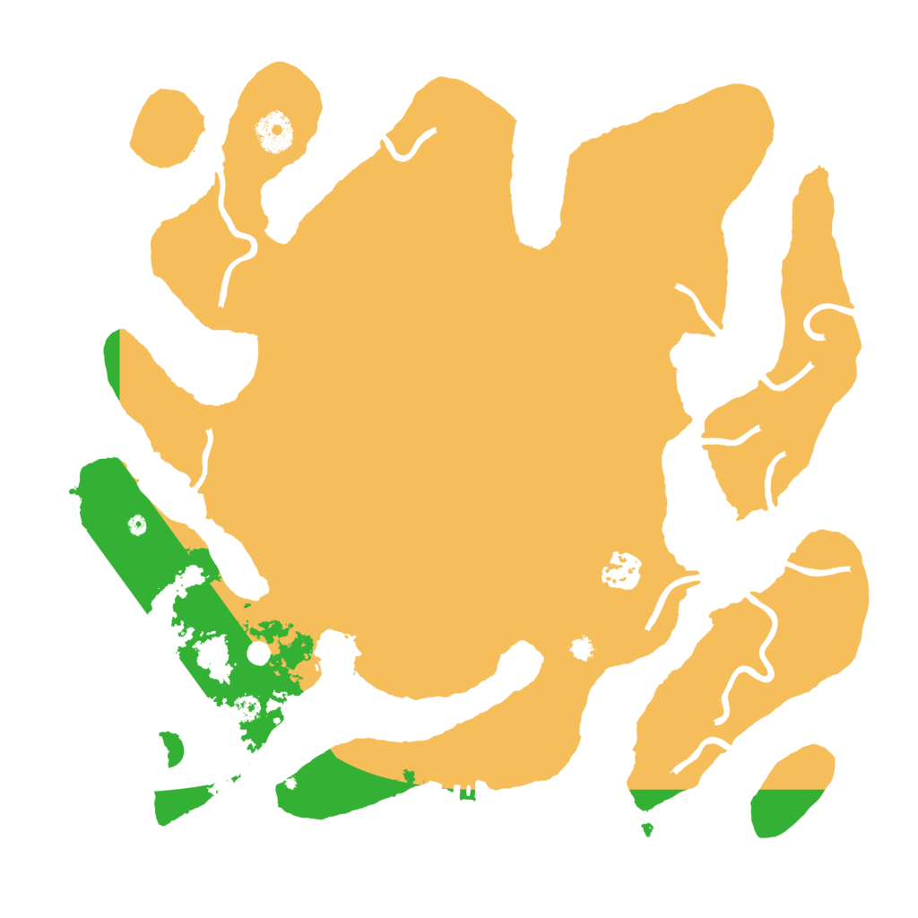 Biome Rust Map: Procedural Map, Size: 3550, Seed: 644322