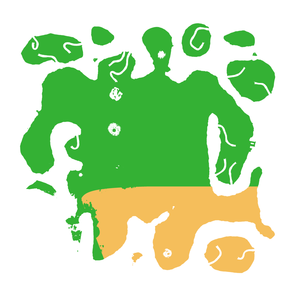 Biome Rust Map: Procedural Map, Size: 3550, Seed: 443141