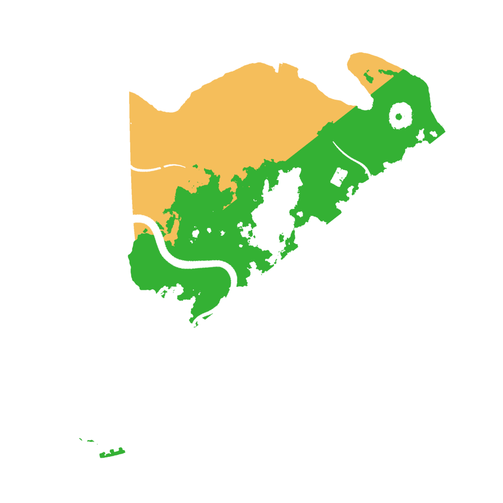 Biome Rust Map: Procedural Map, Size: 3000, Seed: 62507390