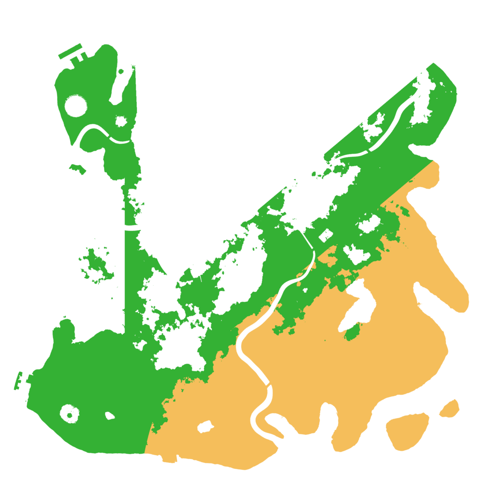 Biome Rust Map: Procedural Map, Size: 4000, Seed: 227