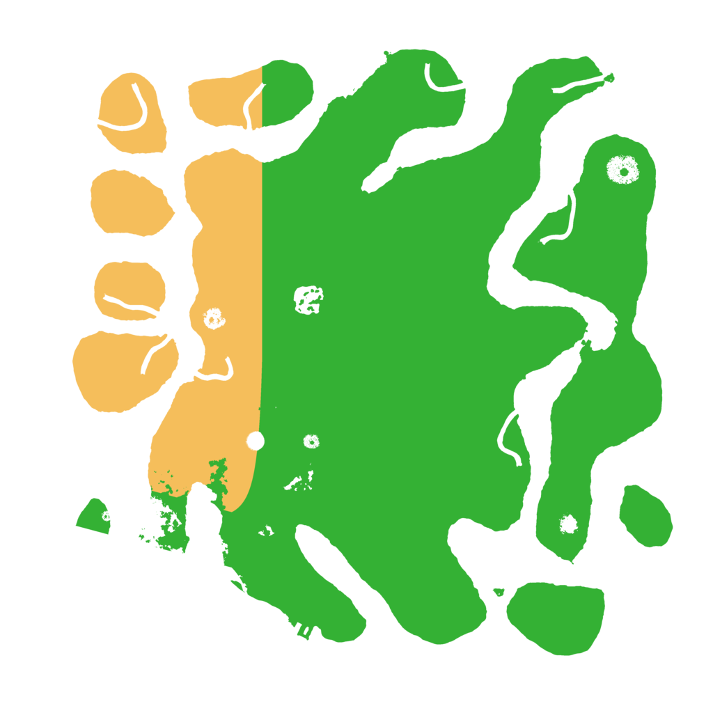 Biome Rust Map: Procedural Map, Size: 3500, Seed: 710645536