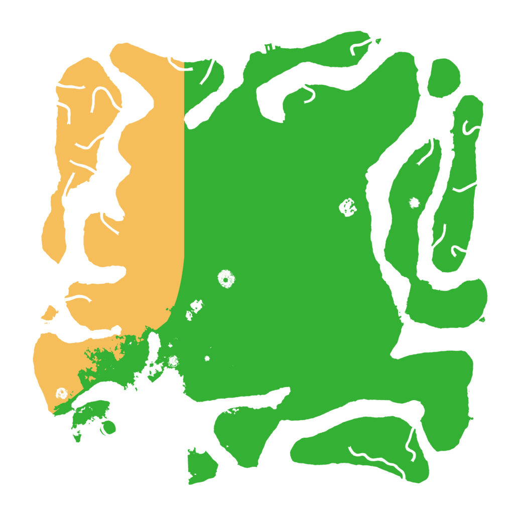 Biome Rust Map: Procedural Map, Size: 4500, Seed: 8520654