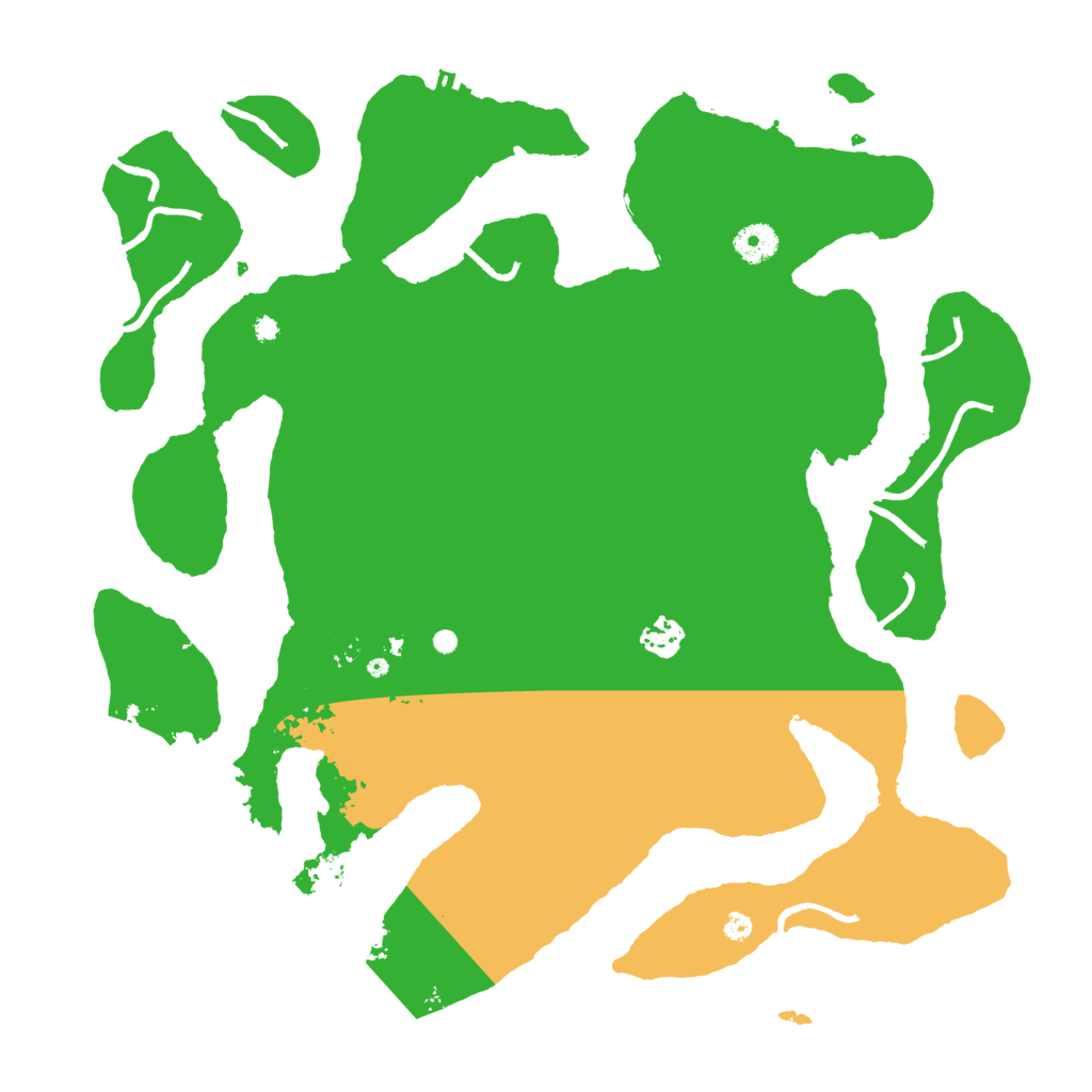 Biome Rust Map: Procedural Map, Size: 4000, Seed: 883916