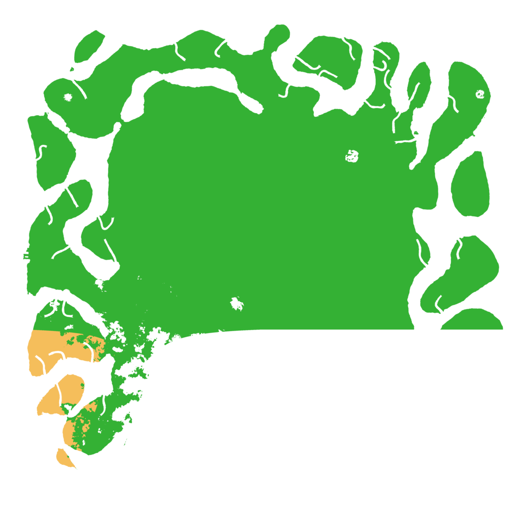 Biome Rust Map: Procedural Map, Size: 6000, Seed: 85352