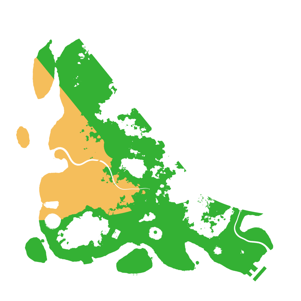 Biome Rust Map: Procedural Map, Size: 3500, Seed: 1061389091