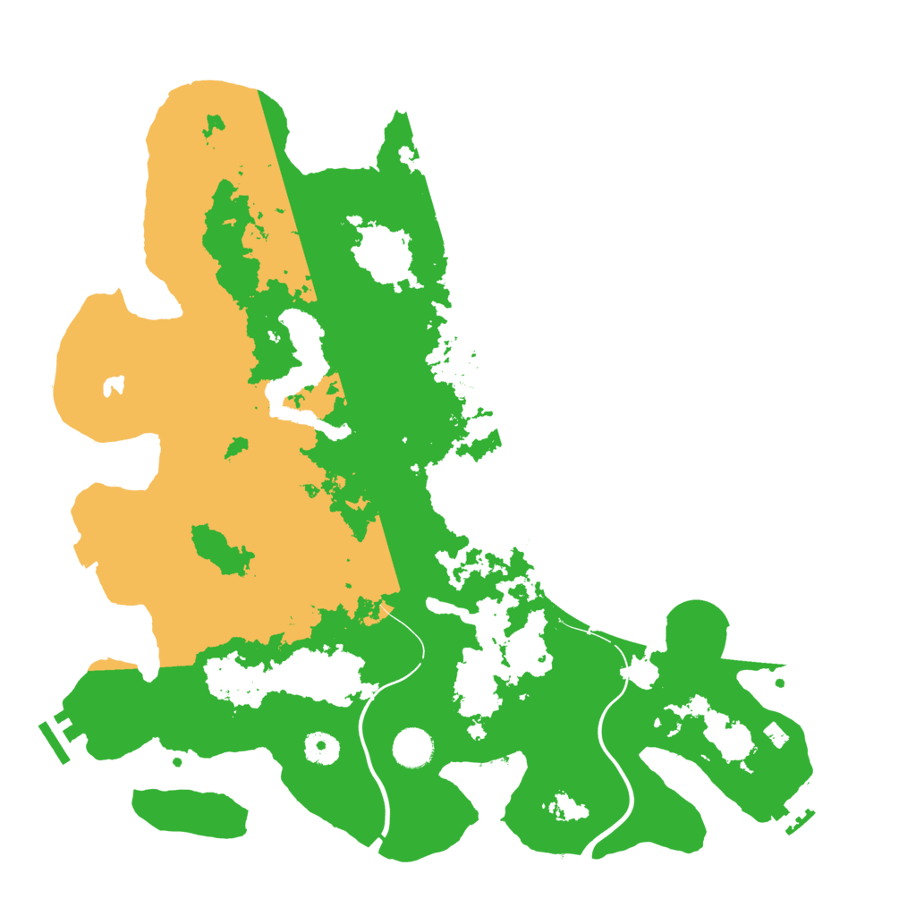 Biome Rust Map: Procedural Map, Size: 4000, Seed: 990052745
