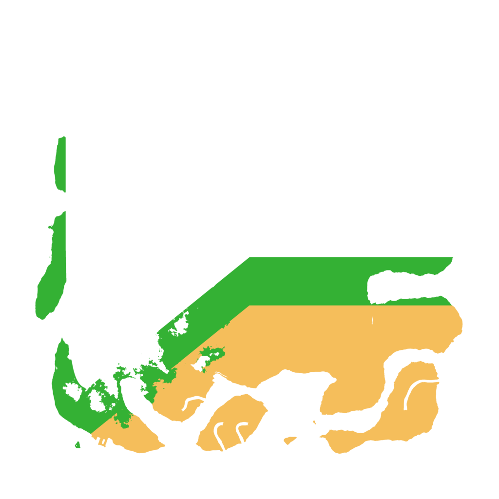 Biome Rust Map: Procedural Map, Size: 4000, Seed: 1211997