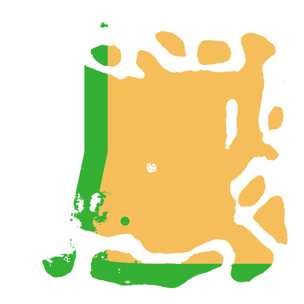 Biome Rust Map: Barren, Size: 4500, Seed: 6908420