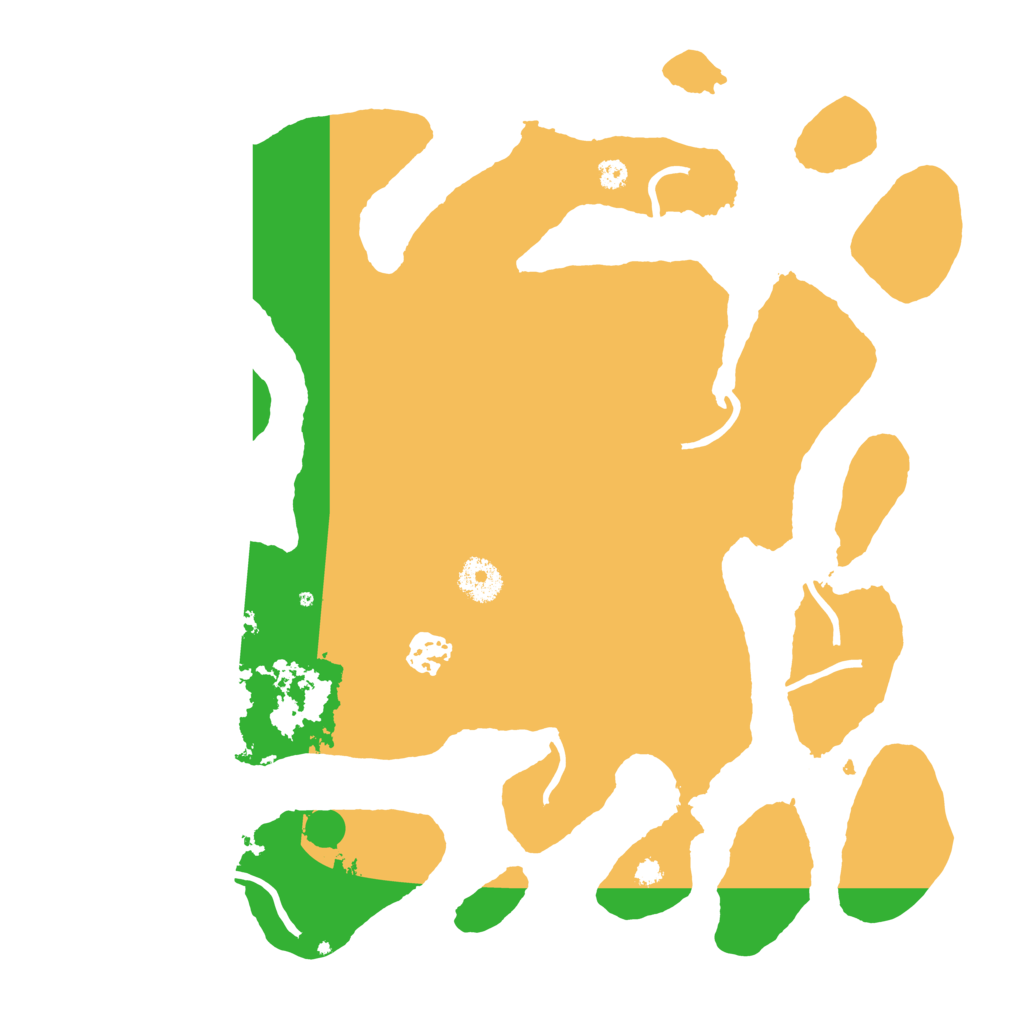 Biome Rust Map: Procedural Map, Size: 3550, Seed: 534067