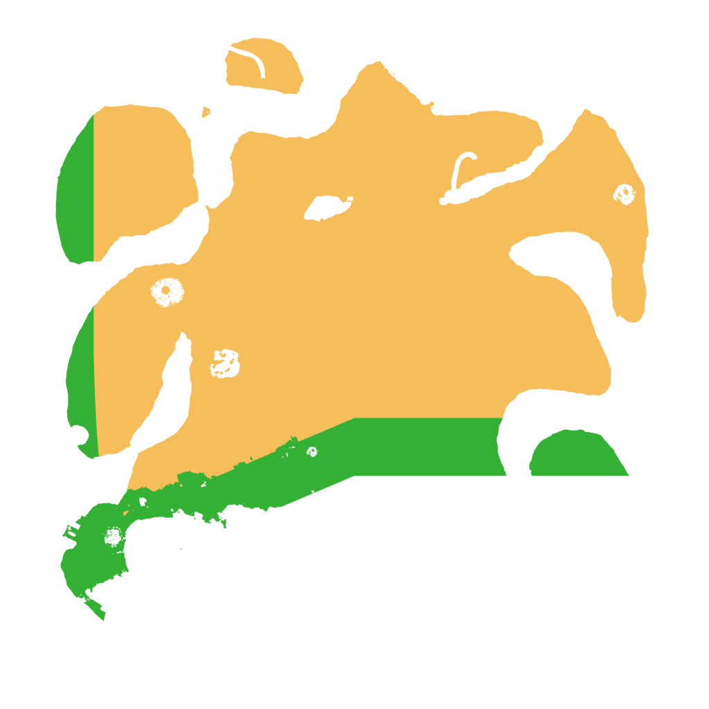 Biome Rust Map: Procedural Map, Size: 3500, Seed: 758