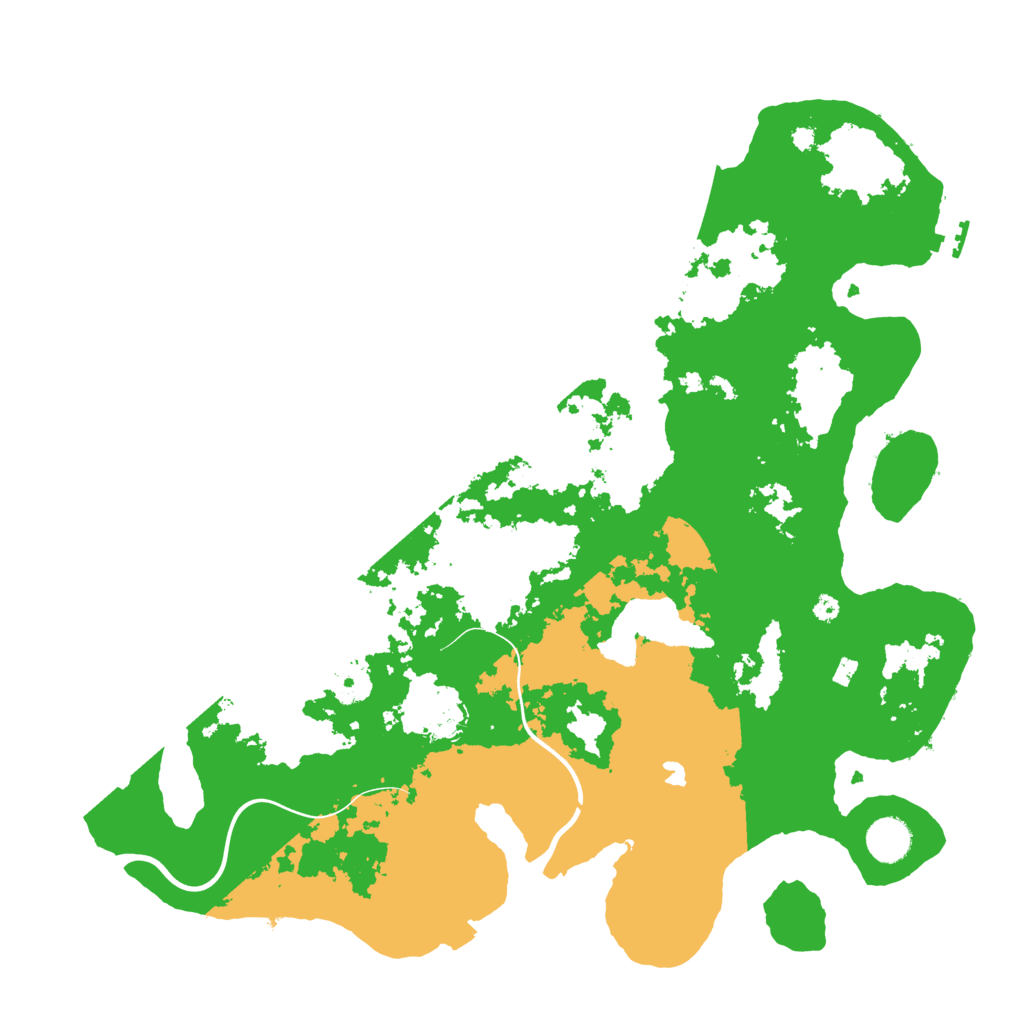 Biome Rust Map: Procedural Map, Size: 4000, Seed: 232078